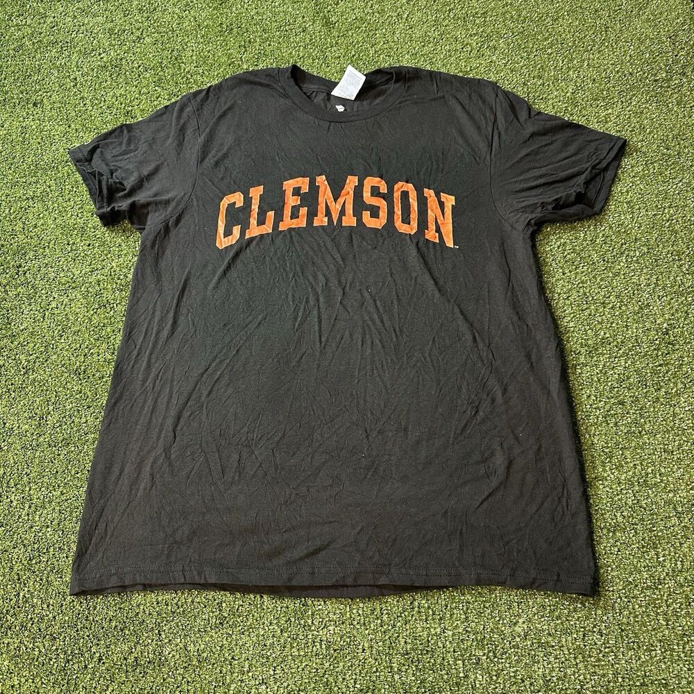 Men’s Tigers Football T Shirt Fanatics Black Size L NWOT